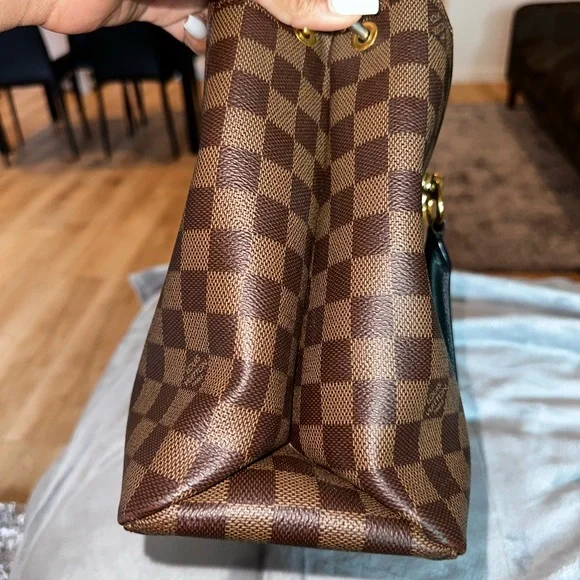 Louis Vuitton Riverside Damier Ebene Satchel Shoulder Bag - Picture 7 of 17